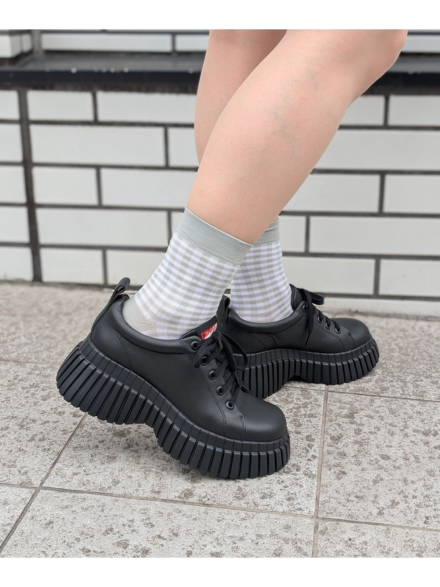 楽天市場】厚底 スニーカー（ブランドカンペール）（スニーカー