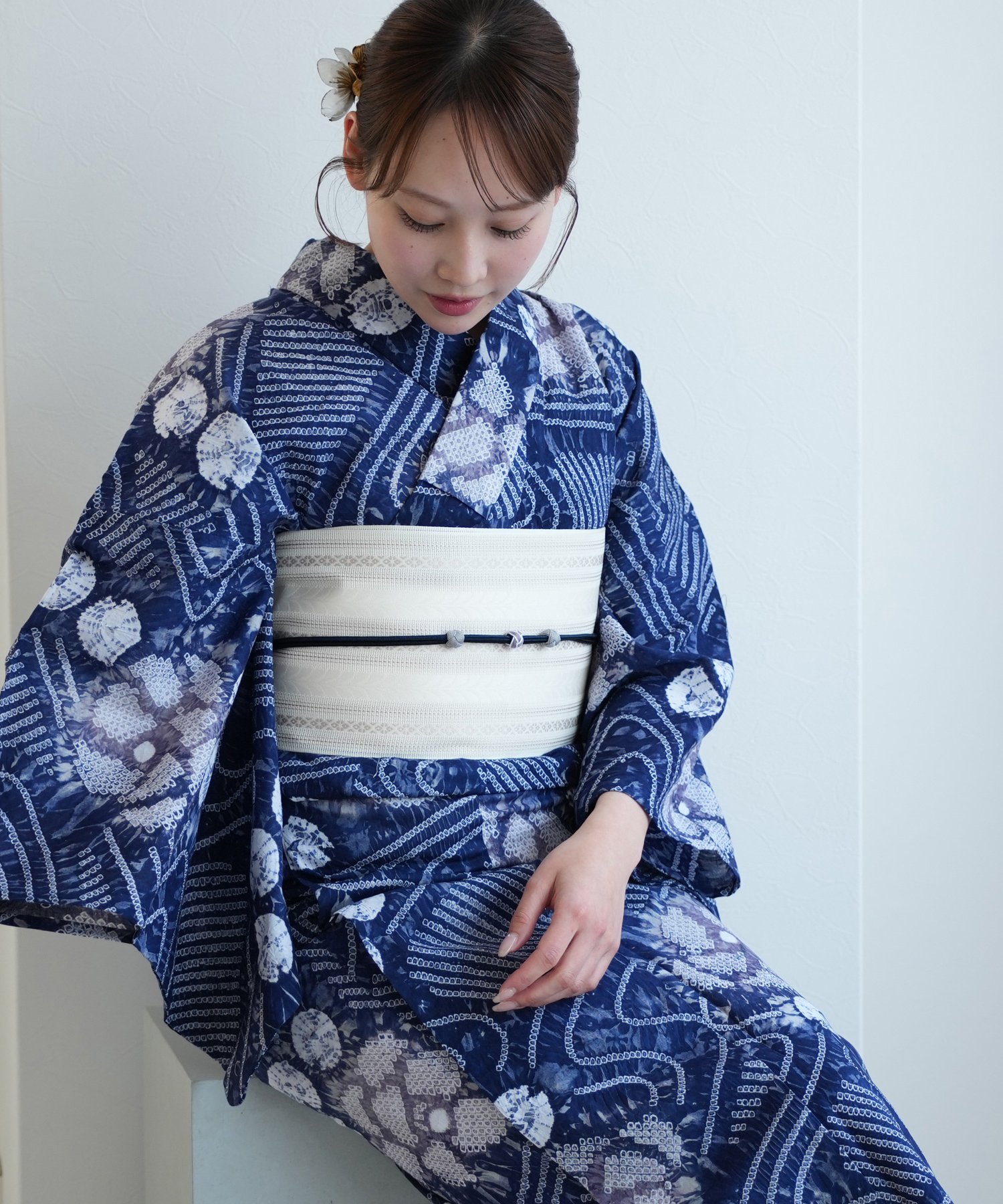 楽天市場】花柄 有松絞り 浴衣の通販