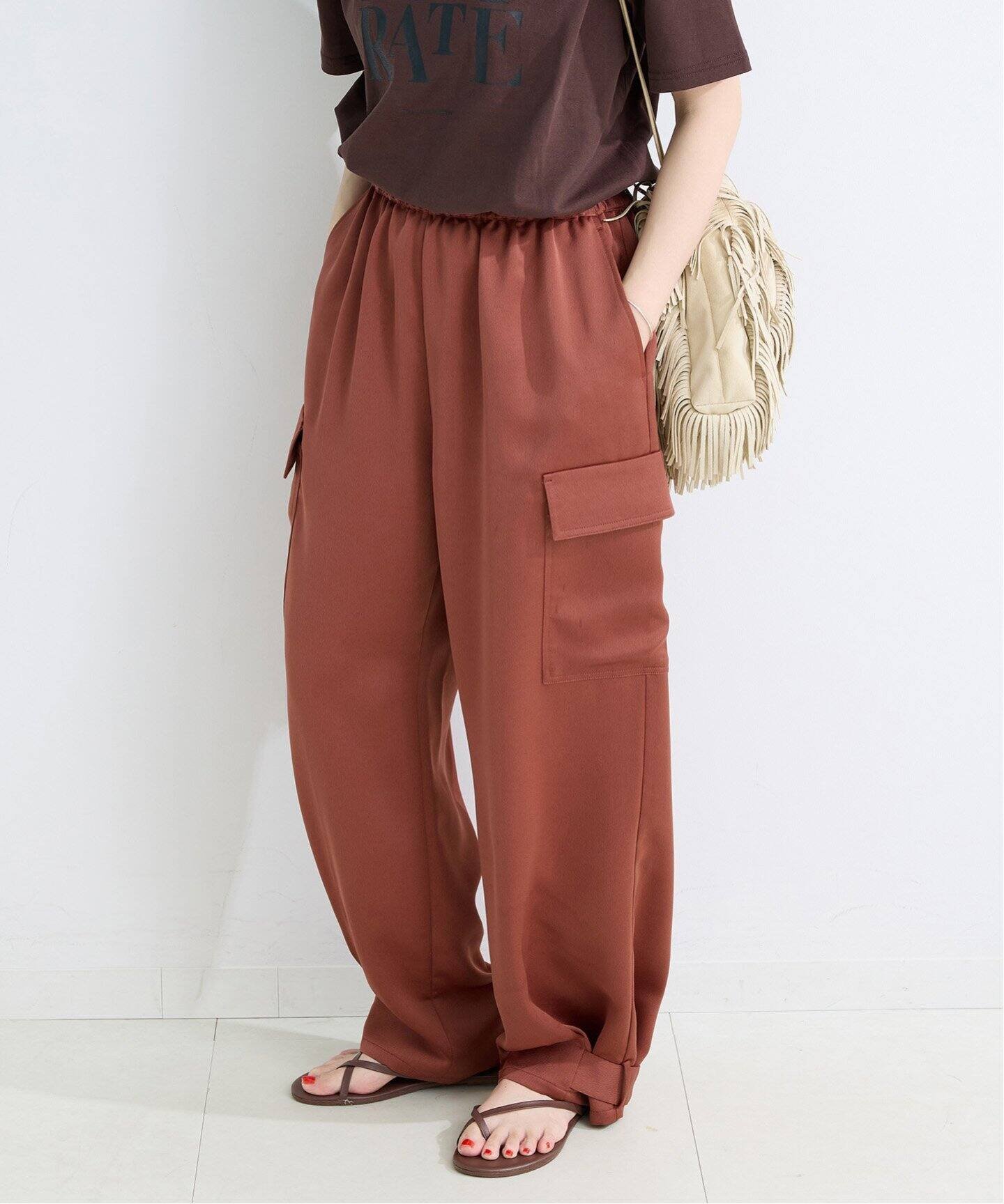 楽天市場】サテン カーゴパンツの通販