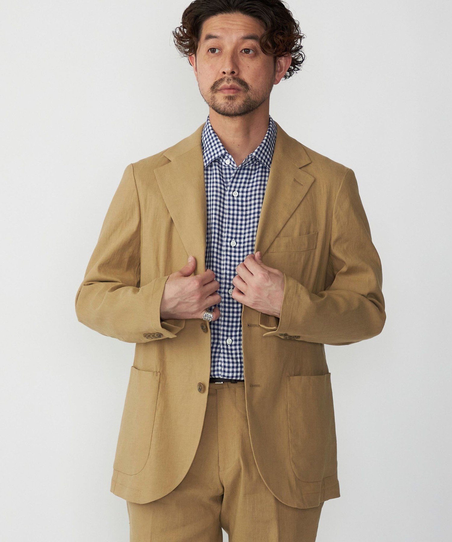 楽天市場】ブラウン（素材（生地・毛糸）麻・リネン・種類（コート