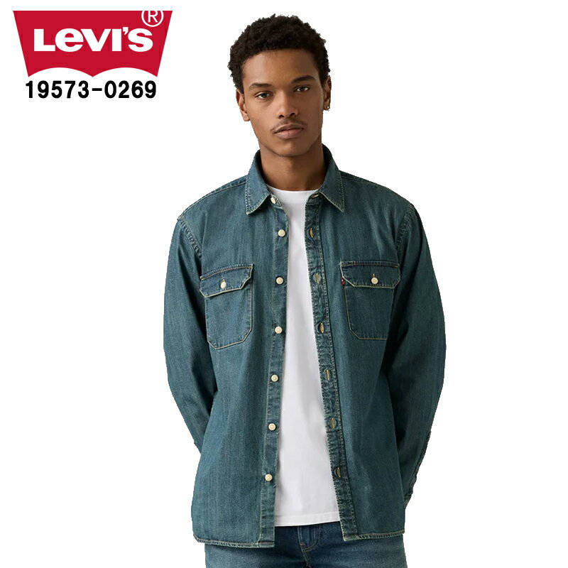 楽天市場】リーバイス デニムシャツ（肩幅（cm）46 ～ 50）（メンズ