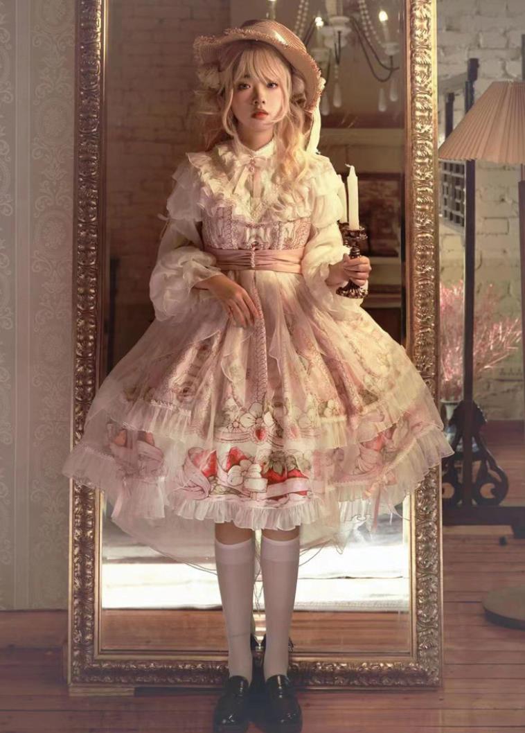 楽天市場】ゴスロリ ロリィタ スカート いちごの通販