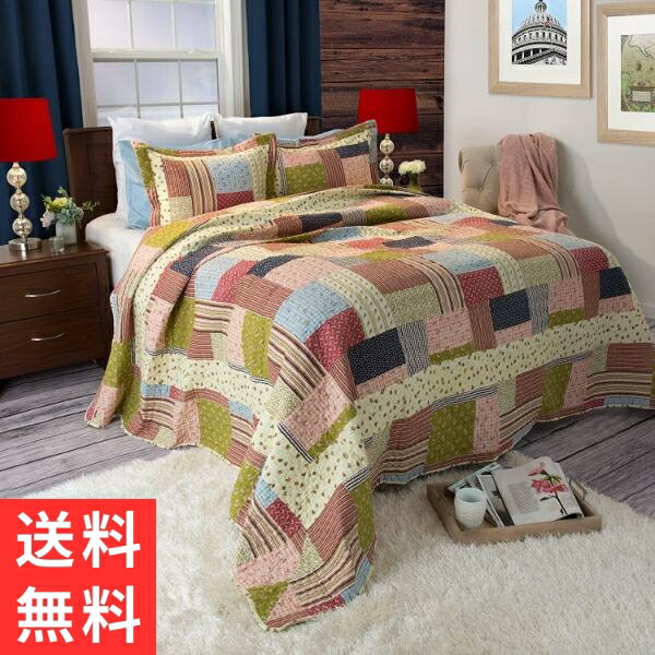 楽天市場】パッチワーク（ベッドカバー・ベッドスプレッド｜寝具カバー