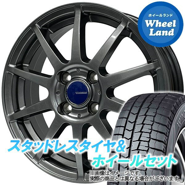 楽天市場】155/65r14 スタッドレス ホイールセット ダンロップ