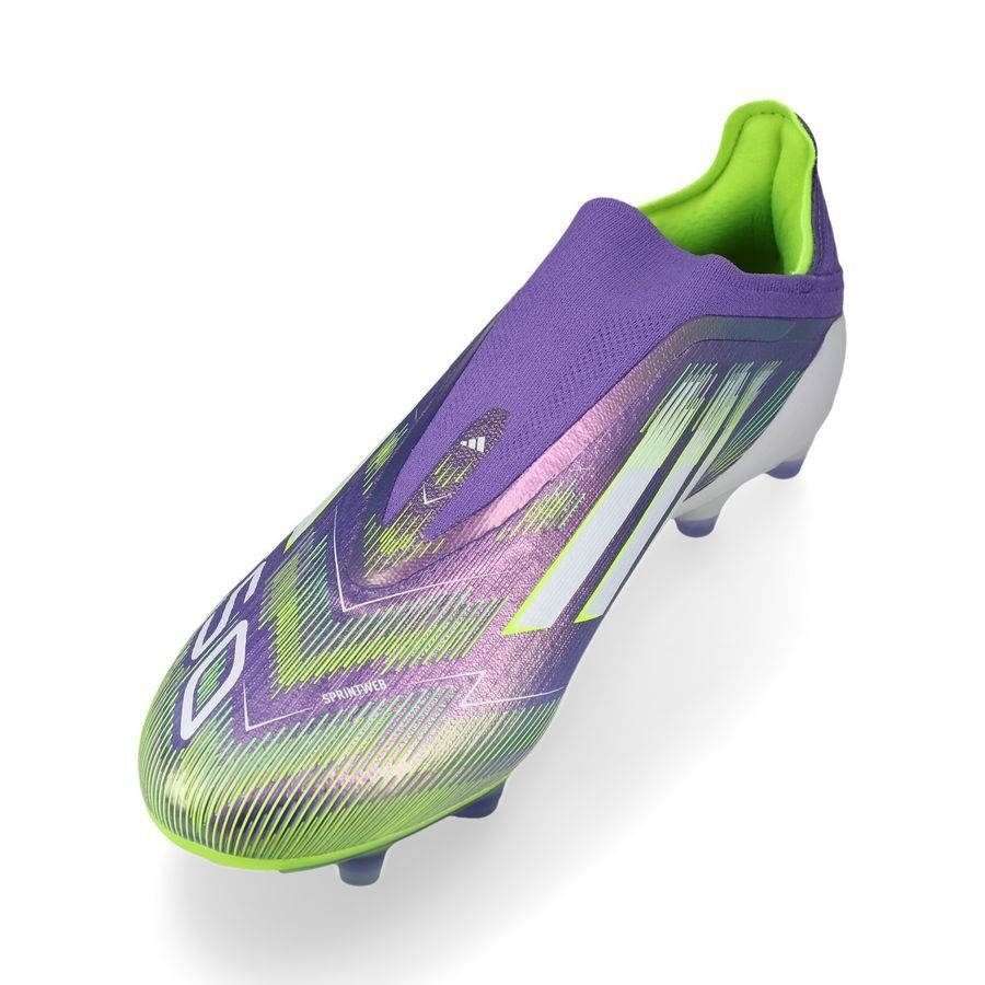 adidas F50 Elite Laceless AG Radiant Blaze - Purple Rush/Footwear