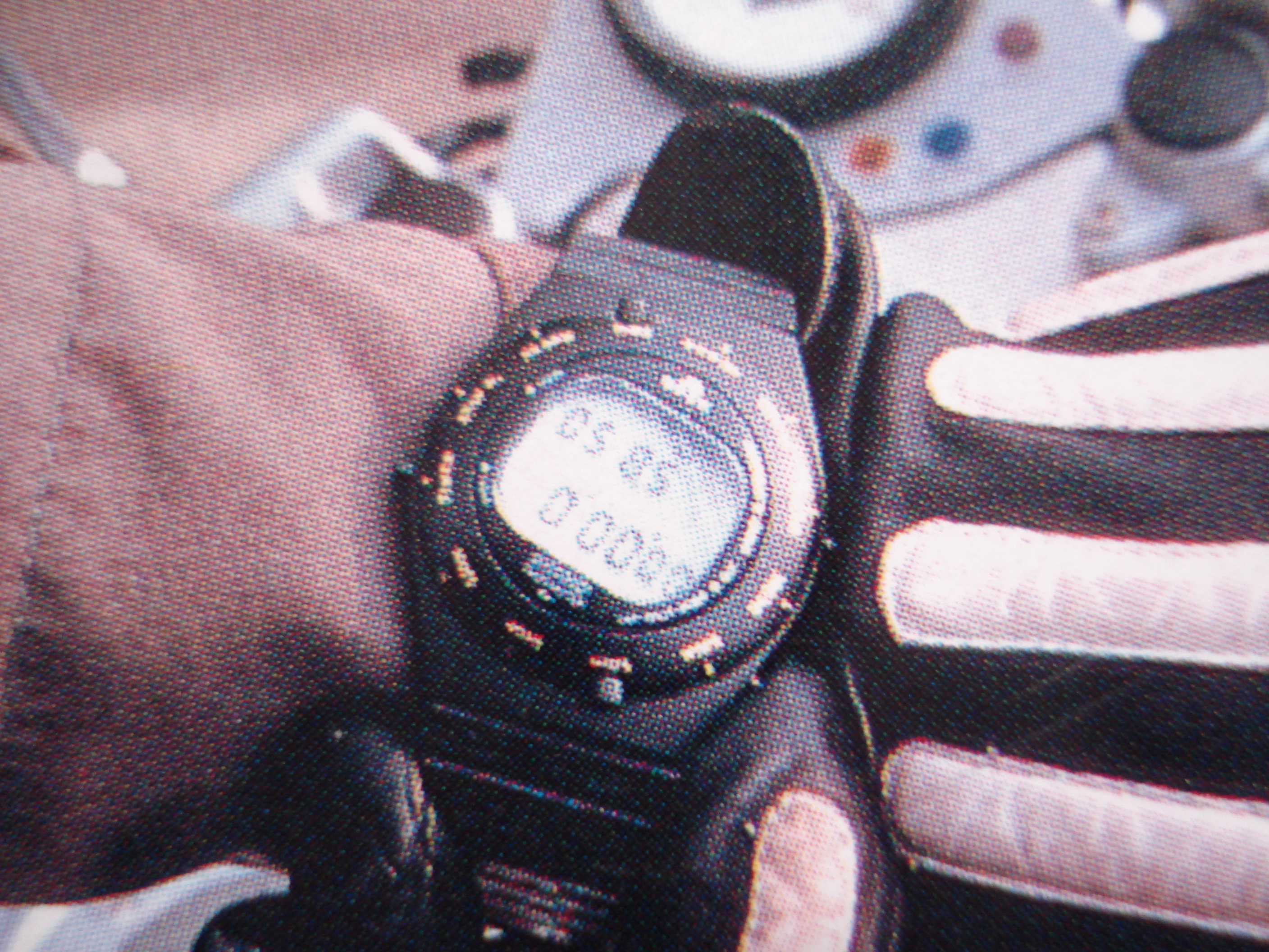 セイコーGIUGIAROデジタル「SEIKO A828 Speed Master（スピード