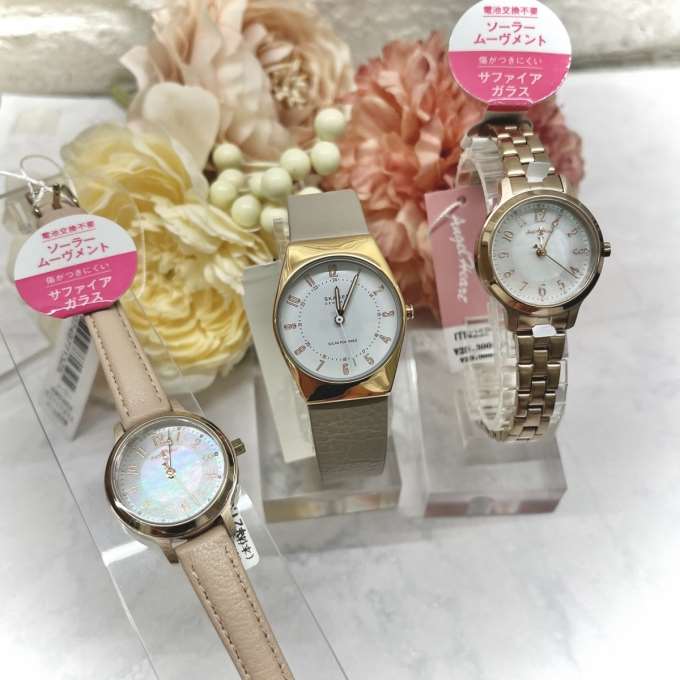 淡色が使いやすい♡フレッシャーズ向けレディースウォッチ‼︎【TiCTAC