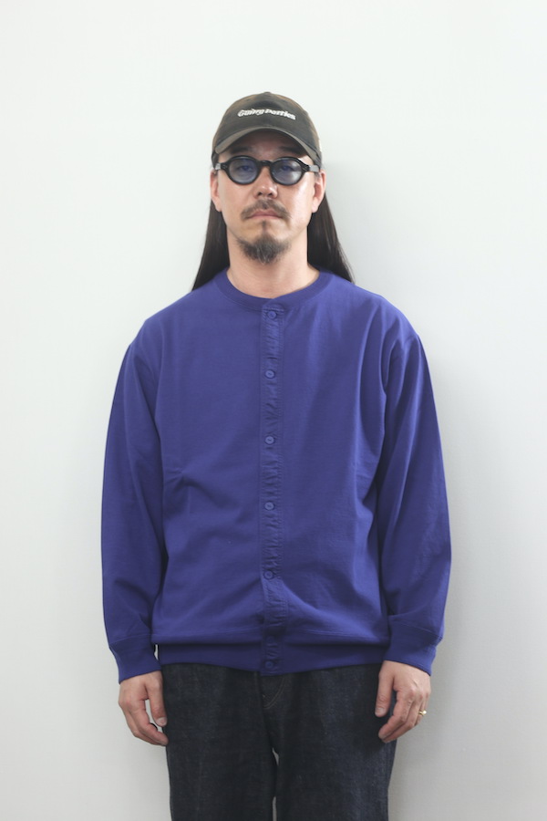 TIGHT / OPEN FRONT TUBE CARDY（AZUR）