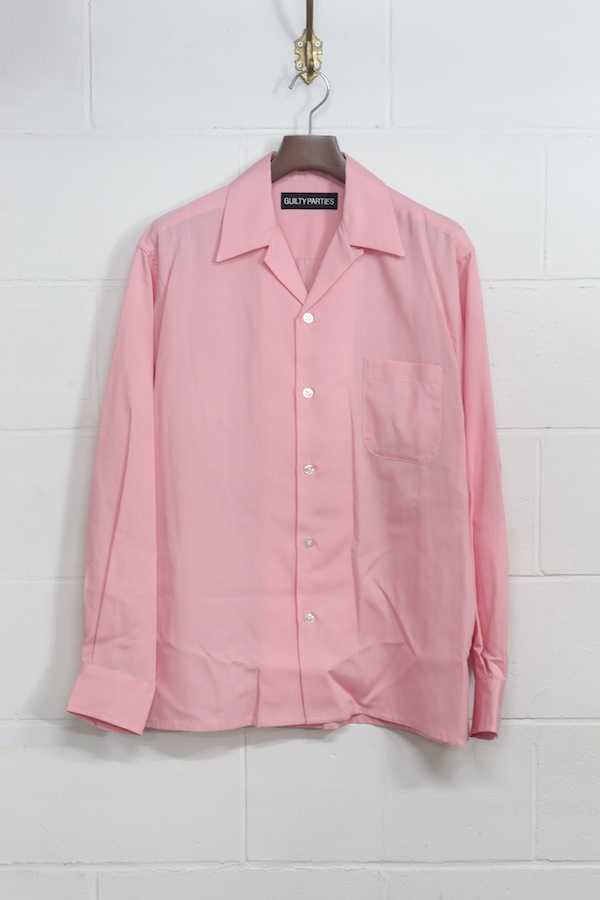 TIGHT / 50'S SHIRT L/S ( TYPE-1 )（PINK）