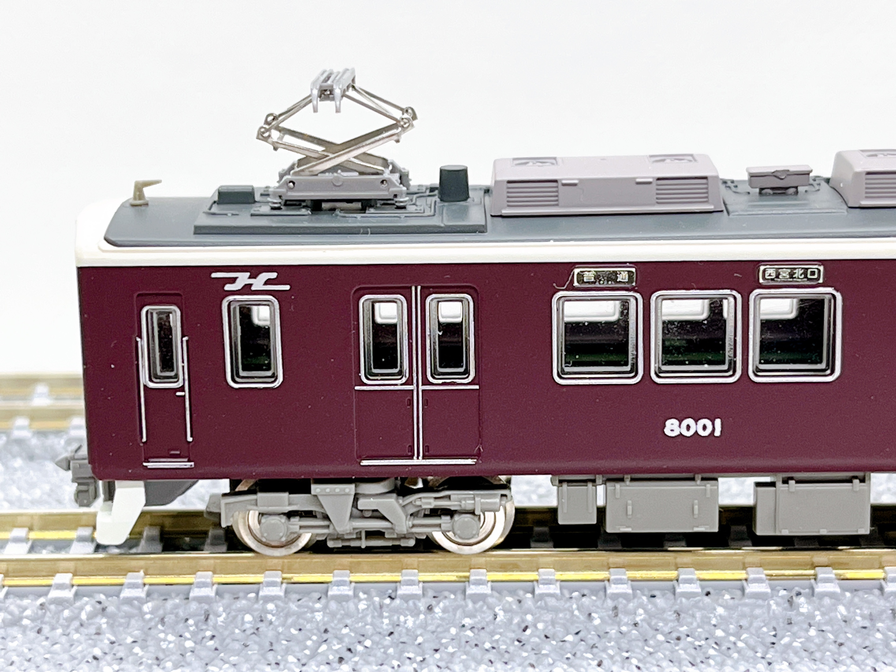 阪急8000系初期車原形（鉄道コレクション）入線レビューと加工