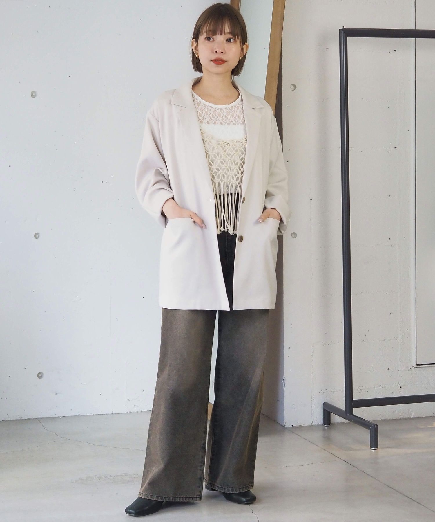 tiptop+pocket ティップトッププラスポケット / テーラードジャケット