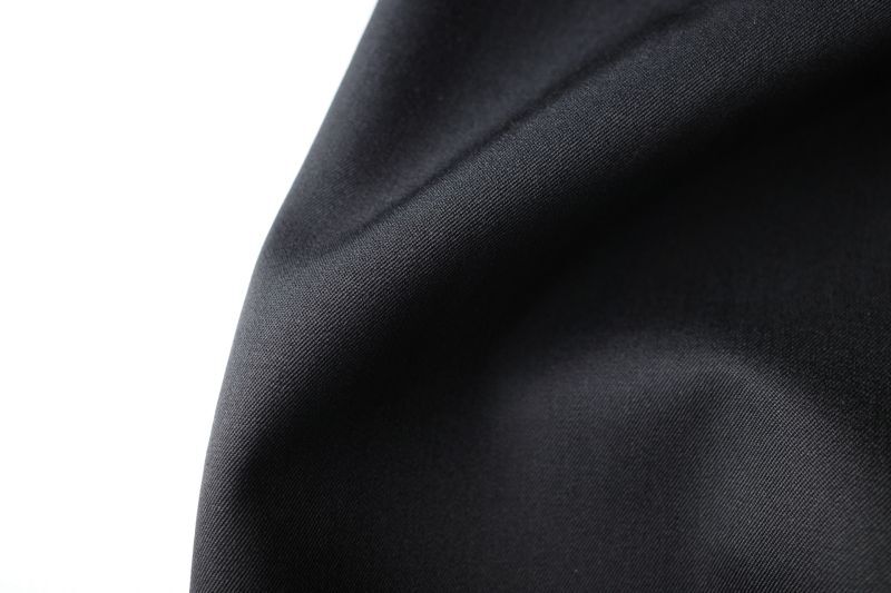 stein EX WIDE TAPERED BARE ZIP TROUSERS・BLACK - tity