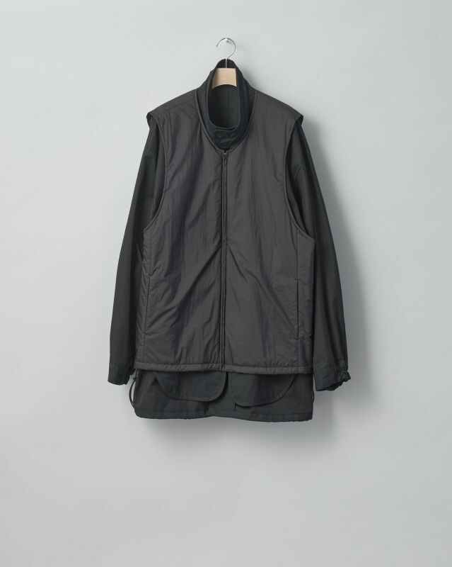 stein REVERSIBLE MODS COAT・BLACK - tity