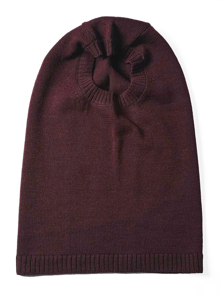 TAKAHIROMIYASHITATheSoloist. shetland wool huge balaclava