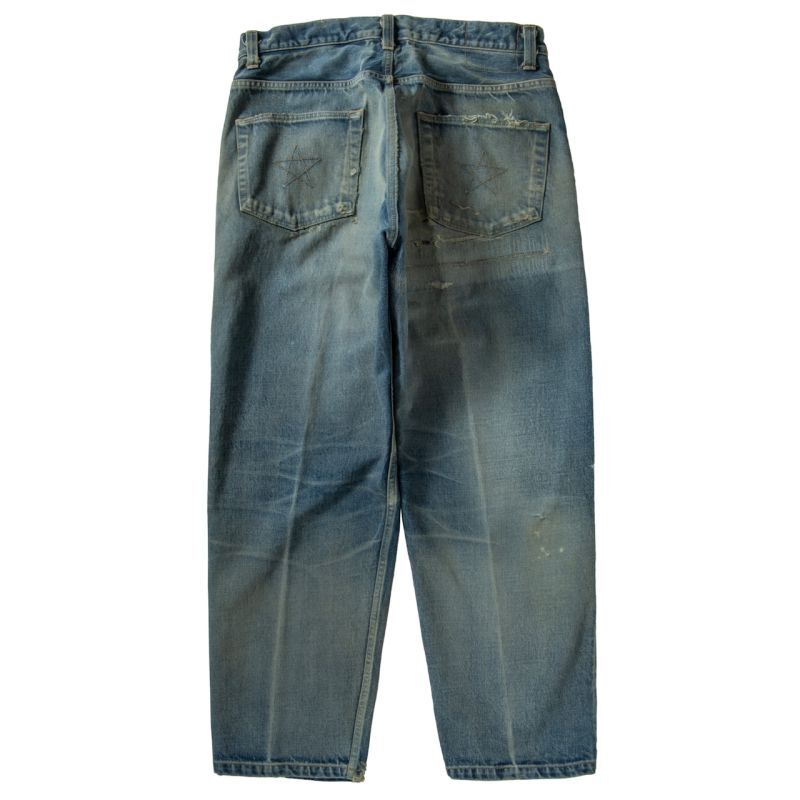 NEXUSVII. DAMAGED LOOSE DENIM PANTS II - tity