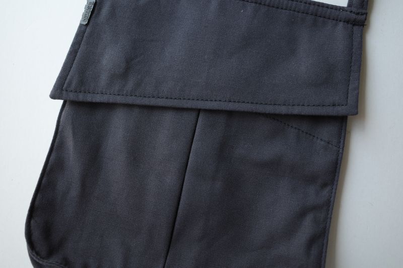 NEXUSVII. JUNGELE FATIGUE POCKET BAG RIPSTOP・BLACK - tity