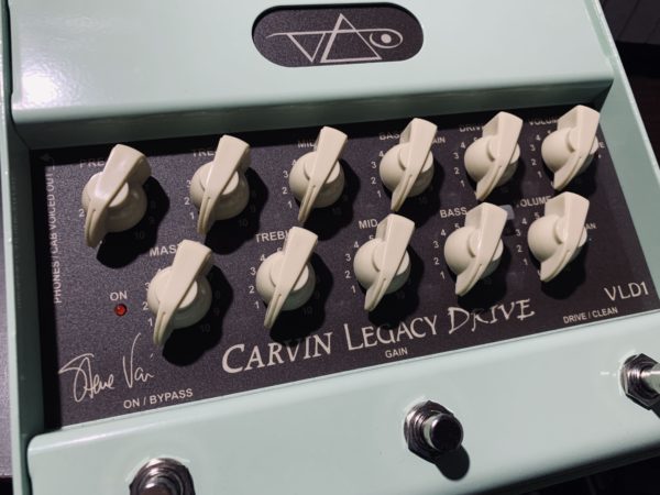 CARVIN LEGACY DRIVE VLD1／Steve Vai Signature Preamp Pedal