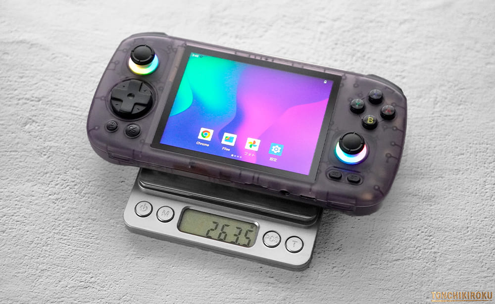 中華ゲーム機「ANBERNIC RG406H」レビュー｜4インチ横型、Android 13