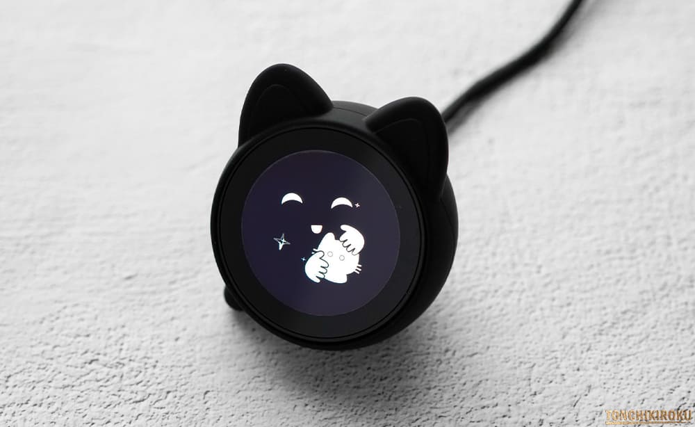 レビュー】WLMOUSE HUAN｜丸形液晶のネコ型ドングルが目を引く個性派