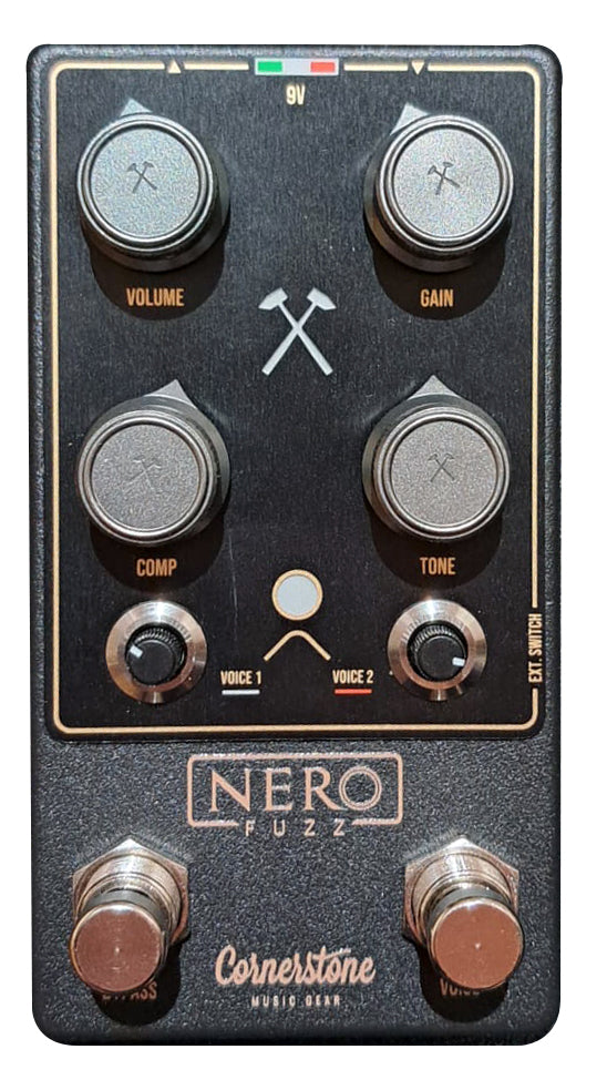 NERO Fuzz Pedal Black for Guitar by Cornerstone - Buy Here