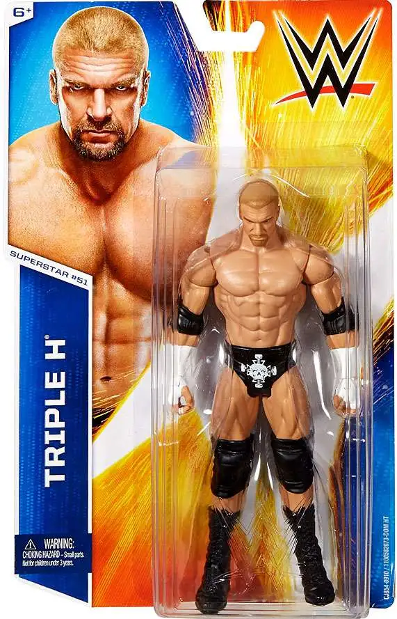 WWE Wrestling Series 53 Triple H 6 Action Figure 51 Mattel Toys