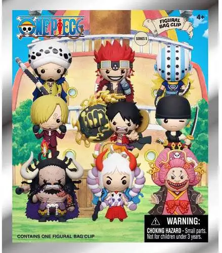 One Piece 3D Figural Keyring One Piece Series 5 Mystery Pack 1