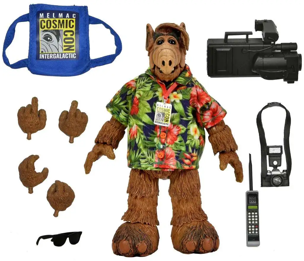 NECA ALF Ultimate ALF 7 Action Figure Cosmic Con Version - ToyWiz