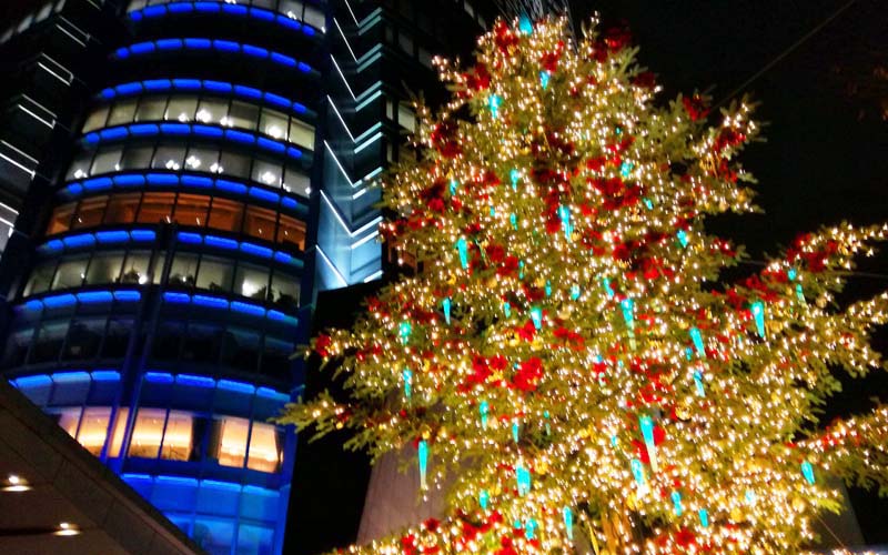 六本木ヒルズ「Roppongi Hills Christmas 2018」のツリーをみてきた