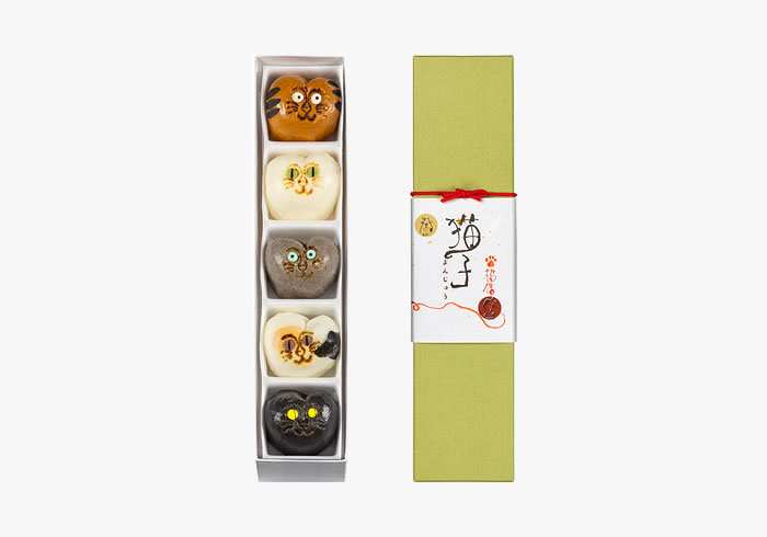 飛騨高山の和菓子処・お土産『稲豊園』|猫子まんじゅう