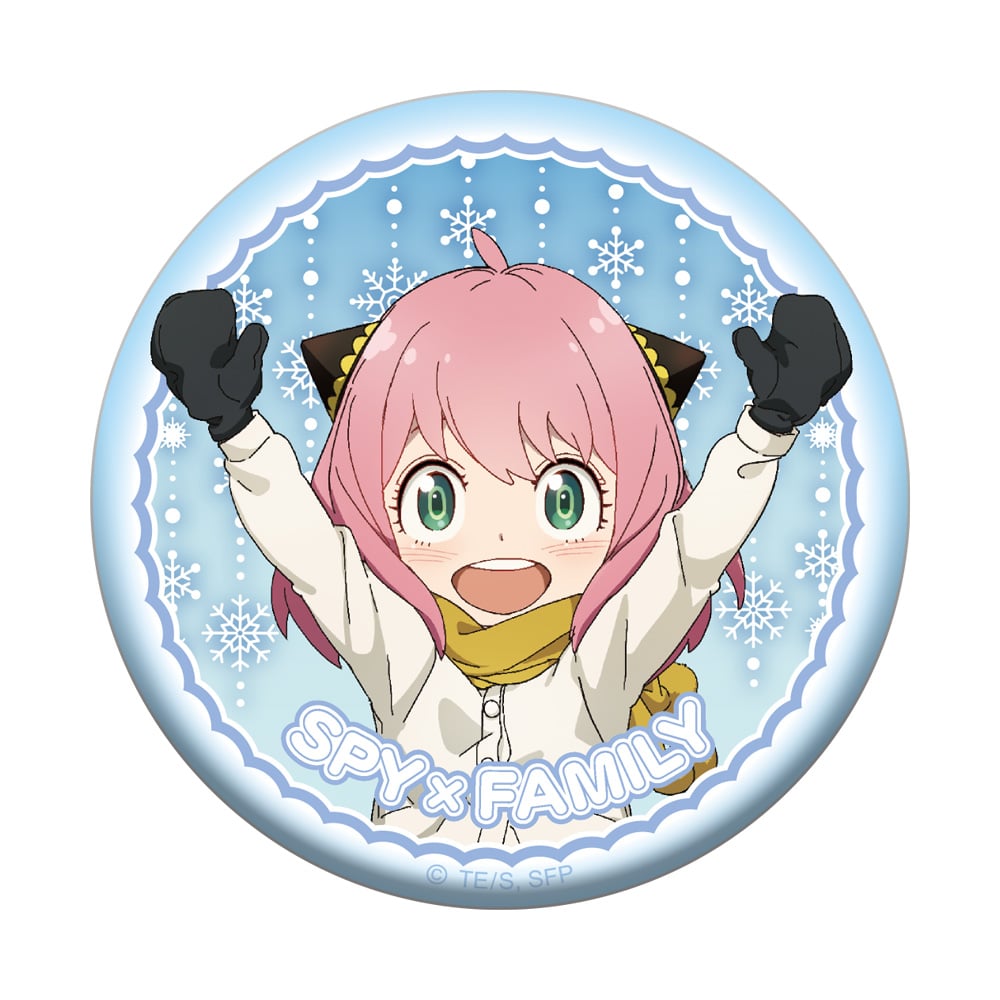 公式オンラインストアSPY×FAMILY 描き下ろしマット缶バッジ アーニャ