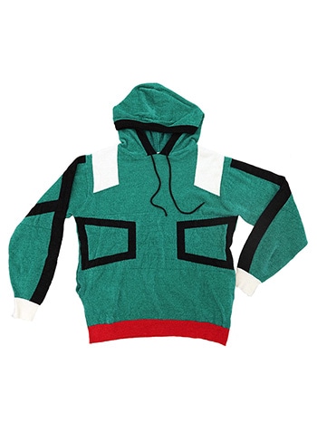 公式オンラインストア僕のヒーローアカデミア ルームウェアパーカー 緑