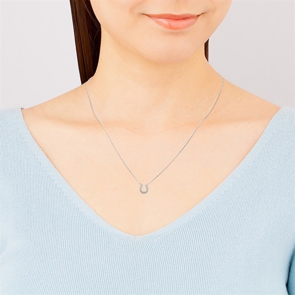 K10ホワイトゴールド ネックレス | 111746123217 | 【公式】4