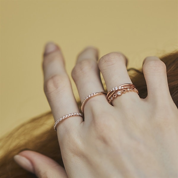 K10ピンクゴールド リング | 151336143110 | 【公式】Canal4℃ (カナル