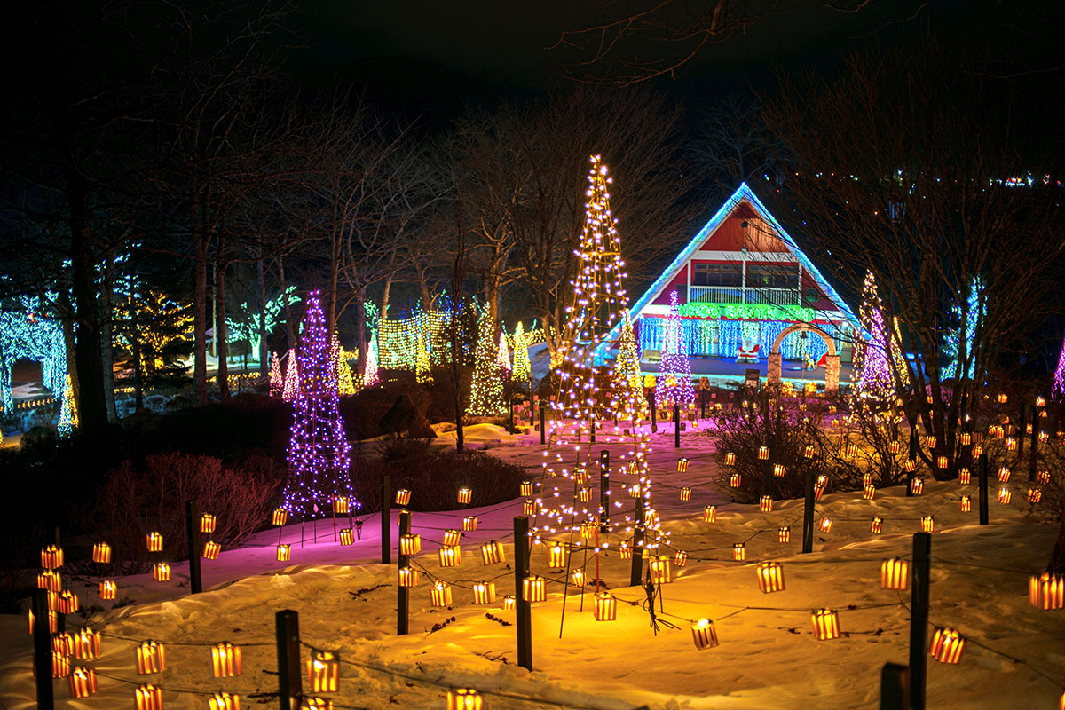 広尾町サンタランド イルミネーションが期間限定で点灯中！！ - とかち