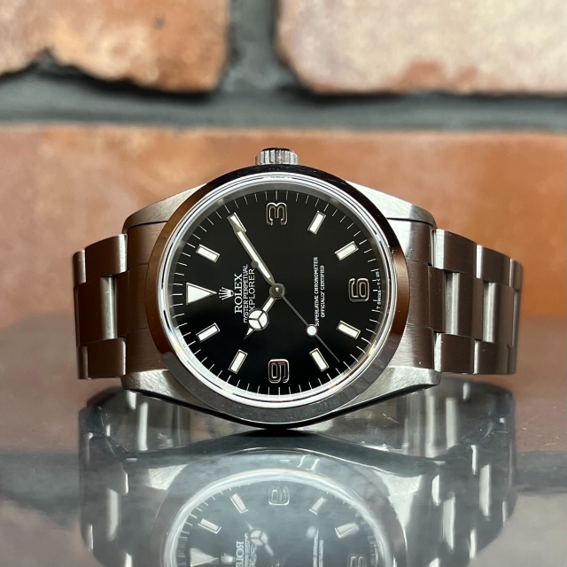 エクスプローラーI REF.14270 ブラックアウト Eシリアル – ロレックス