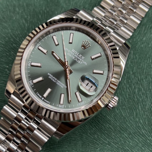 爽快ミントグリーン Ref.126334 DJ | ロレックス専門店 クォーク心斎橋