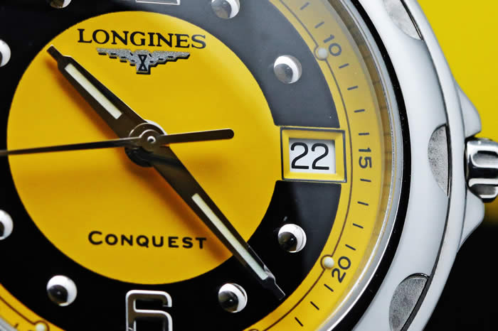 ロンジン コンクエスト L1.631.4 阪神タイガースモデル 999本限定