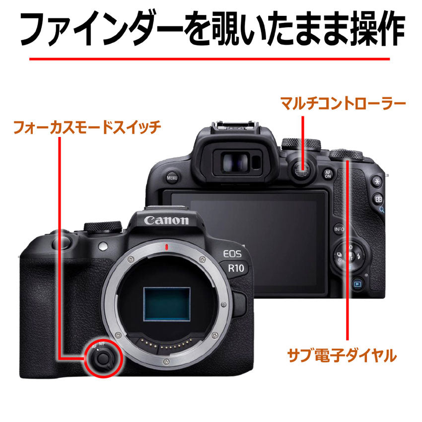 キヤノン EOS R10・ボディ – トキワカメラ
