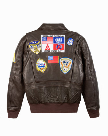 TOP GUN® OFFICIAL SIGNATURE SERIES LEATHER JACKET 2.0 WITH