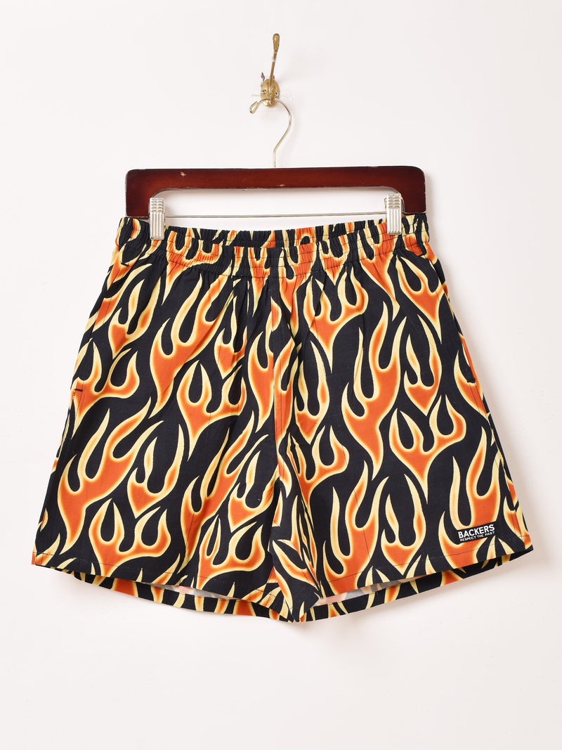 2色展開】Backers ファイヤーパターン ショートパンツ – 古着屋Top of