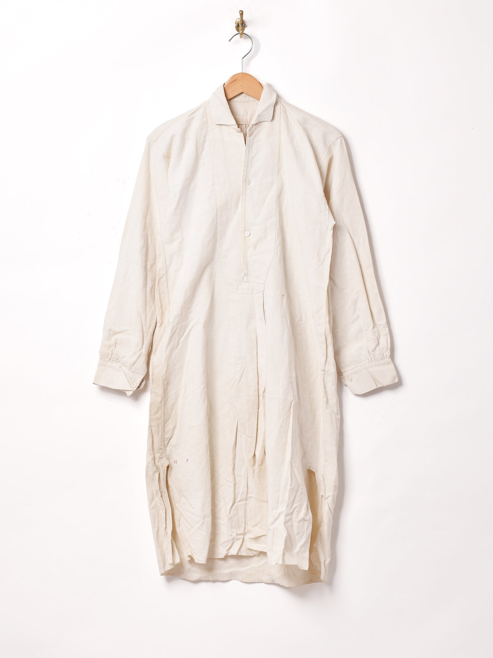 40's フランス製 1900s〜 フレンチ アンティークリネン スモック