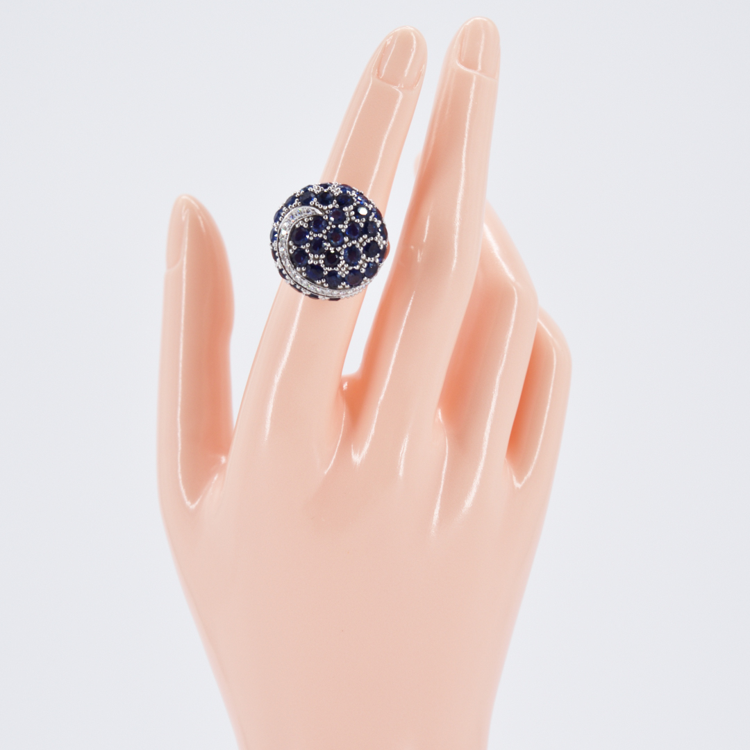 K14 サファイアリング 12号 | 中古通販 | 【公式】TORAFUKU(虎福)