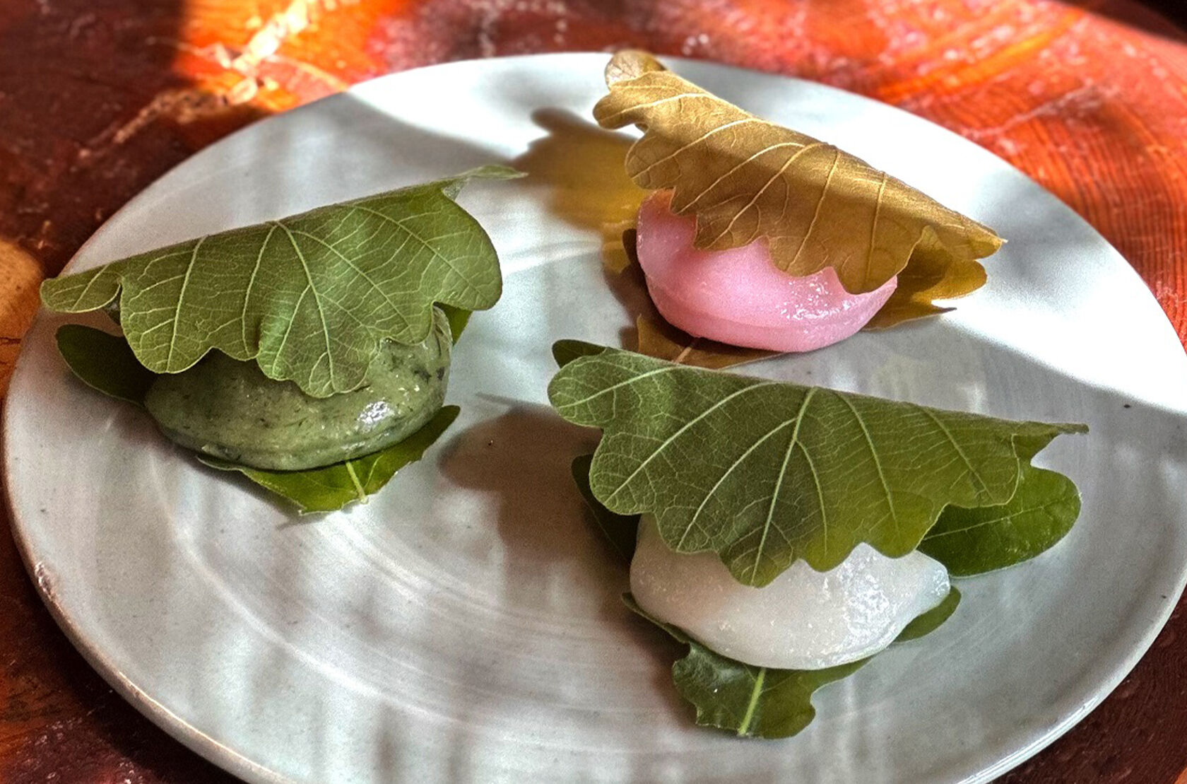 柏餅（かしわもち）販売中！三種類の柏餅をご用意