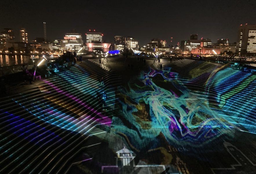 横浜を彩る「夜にあらわれる光の横浜〈ヨルノヨ2023〉」オープニング