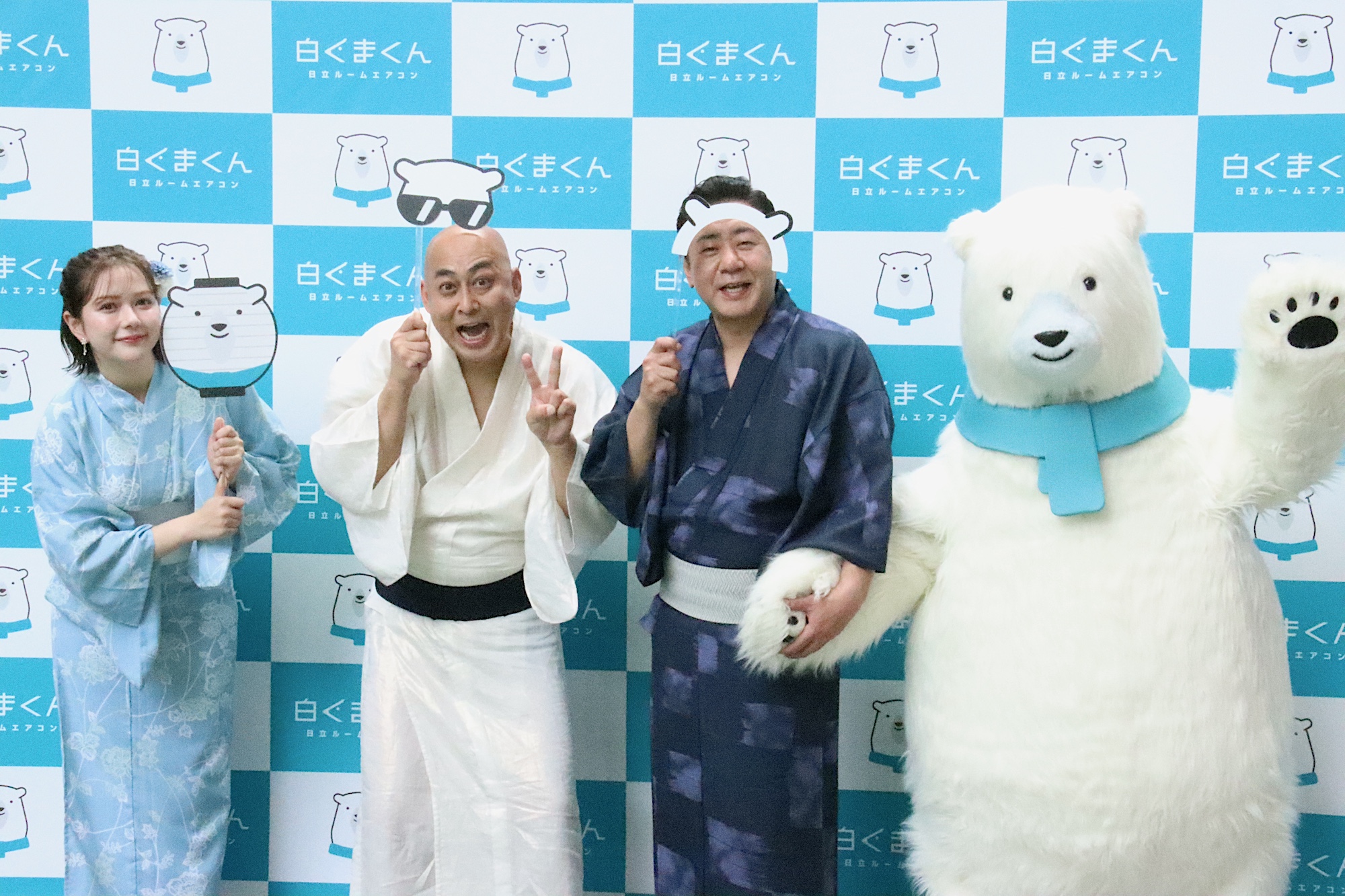 白くまくんと楽しむ夏祭りイベント「白くまくん COOL PARK 納涼祭