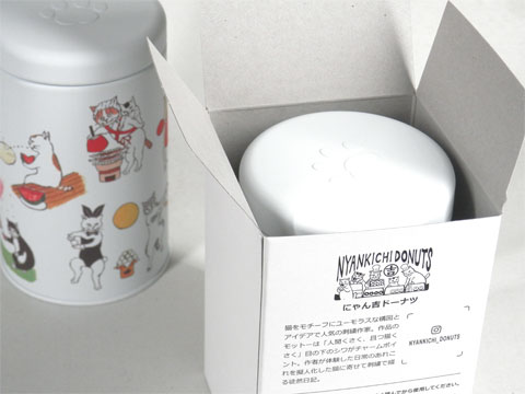 にゃん吉ドーナッツ 保存缶