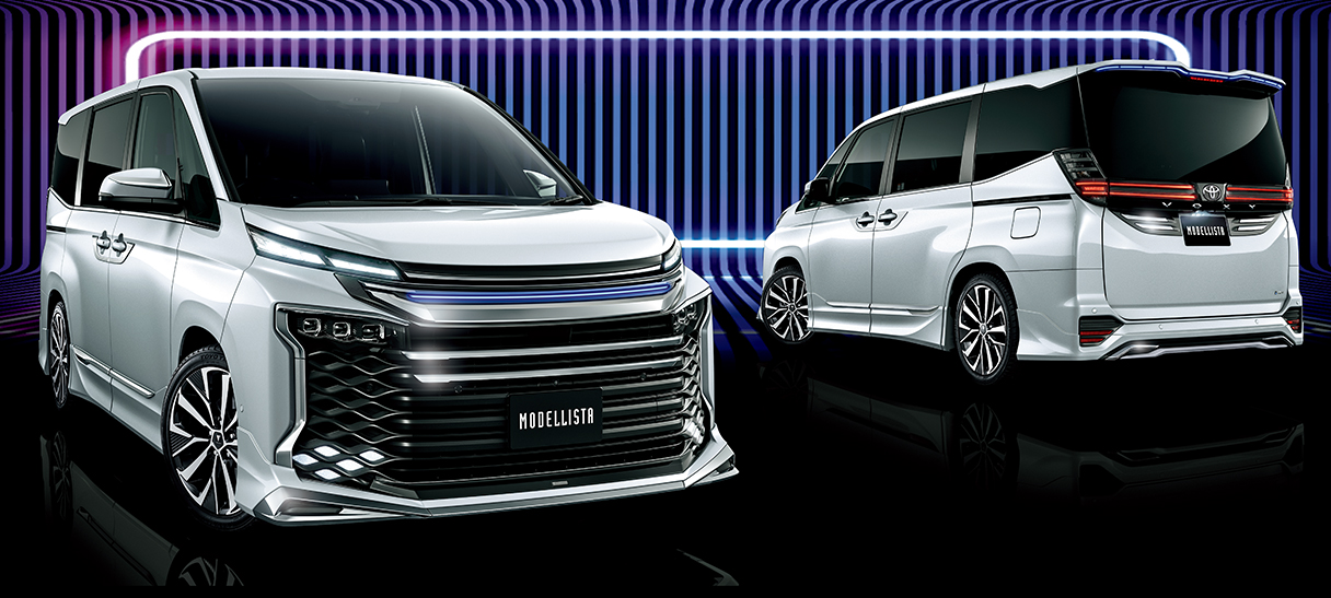 トヨタ ヴォクシー | カスタマイズカー | MODELLISTA AERO PARTS SET