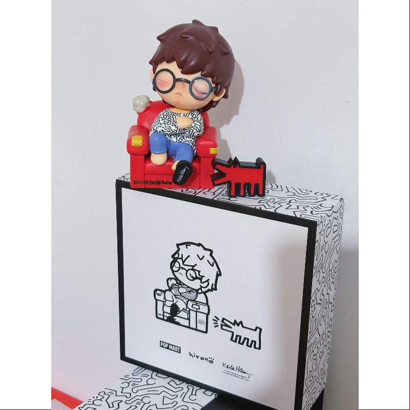 Hirono x Keith Haring Large ver. Art Toy Figurine 2024 LIMITED