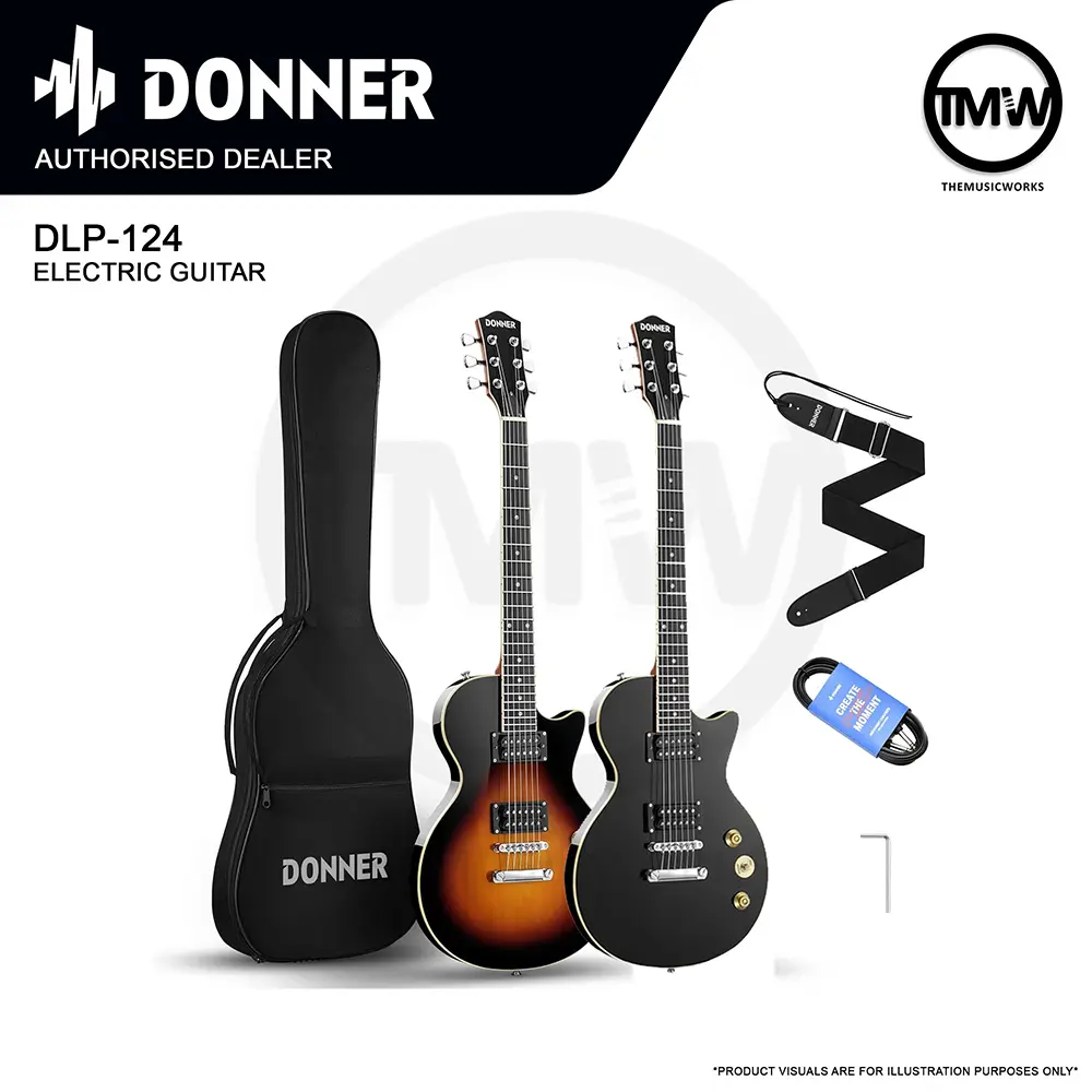 Donner DLP-124 Les Paul Style Electric Guitar | TMW