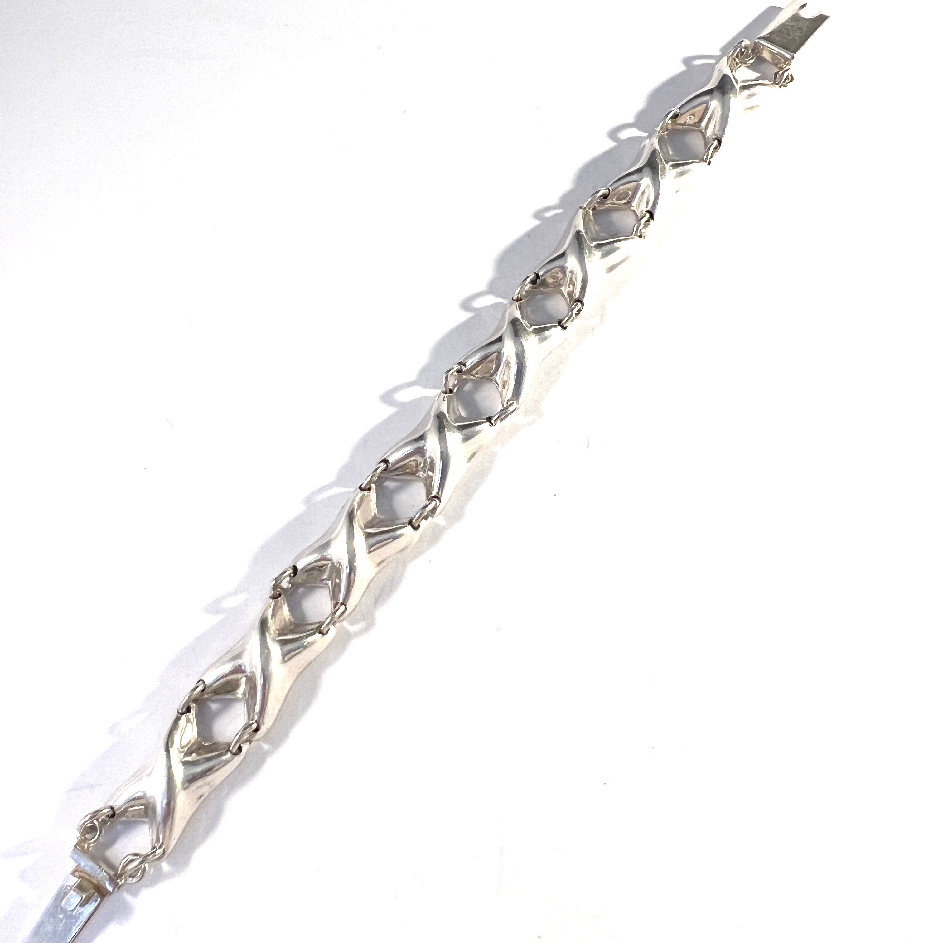 メキシコ、タスコ。ヴィンテージ モダニスト スターリング シルバー